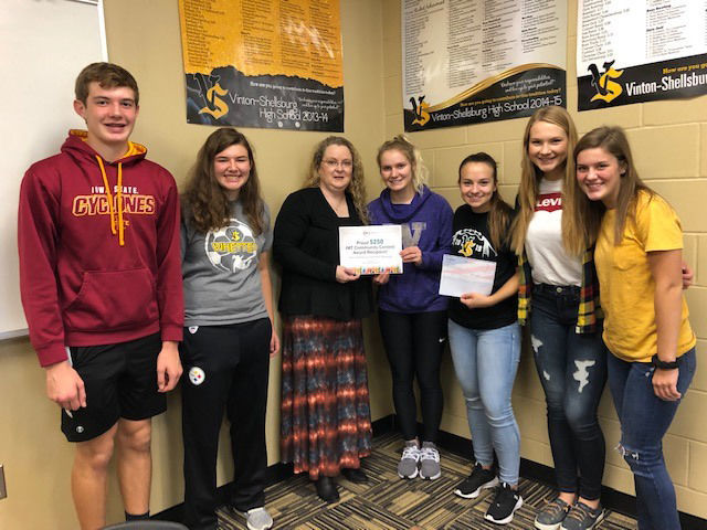 Vinton-Shellsburg Operation Backpack receives $250